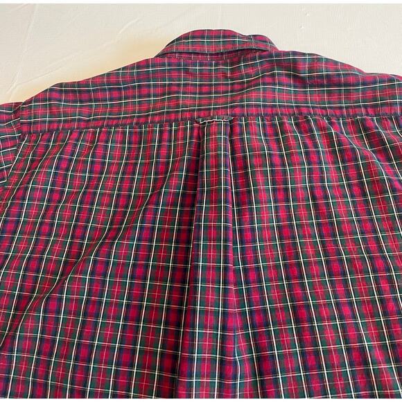 Woods & Gray Plaid Cotton Short-Sleeve Button Down - Size L - Picture 7 of 7